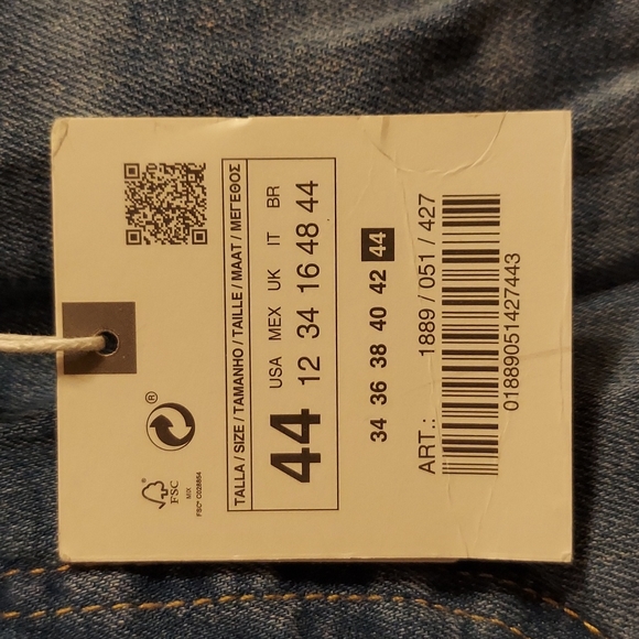 Zara mid rise skinny jeans size 12 - Picture 2 of 5